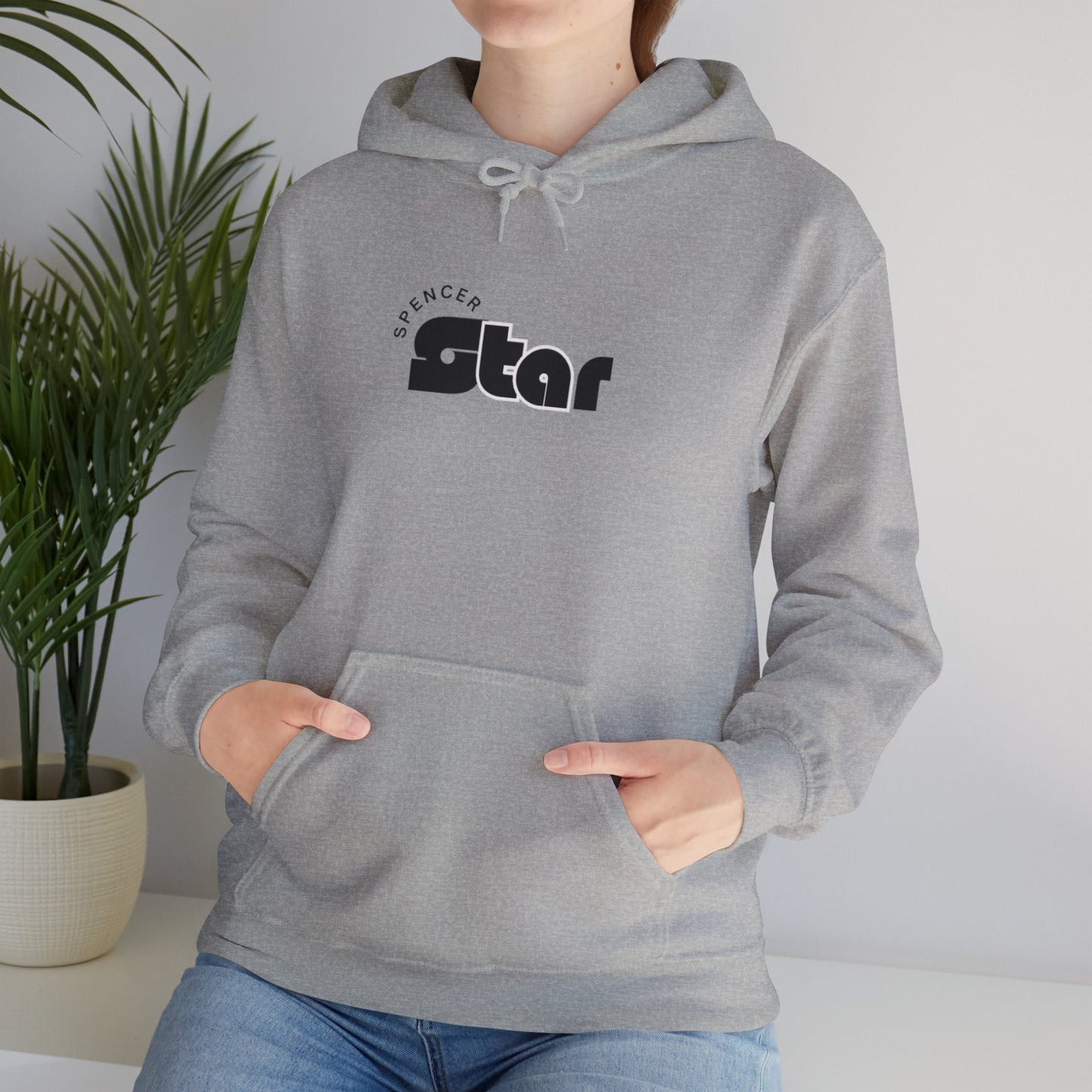Retro Saturn Star Unisex Hoodie