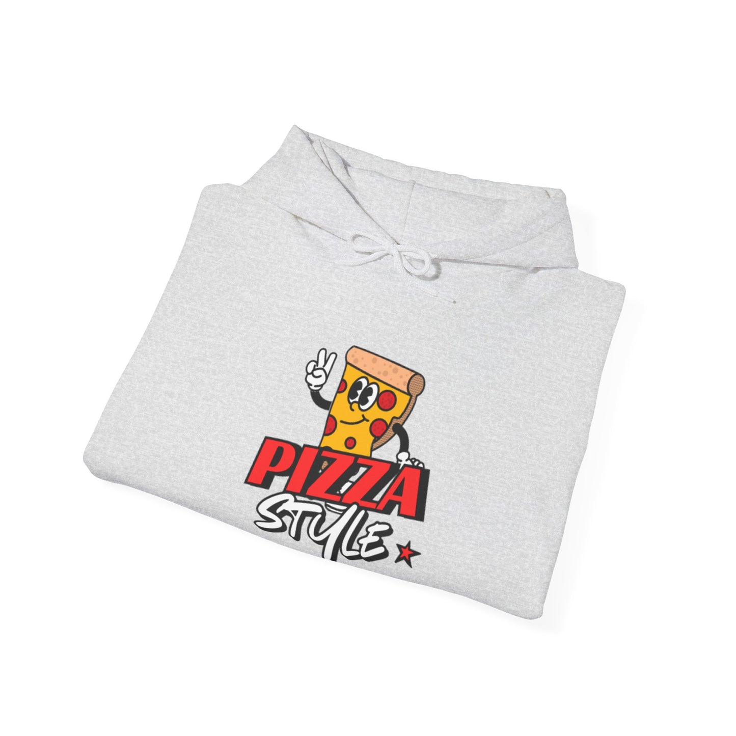 Pizza Style Unisex Heavy Blend™ Hoodie - Fun & Cozy Sweatshirt for Food Lovers