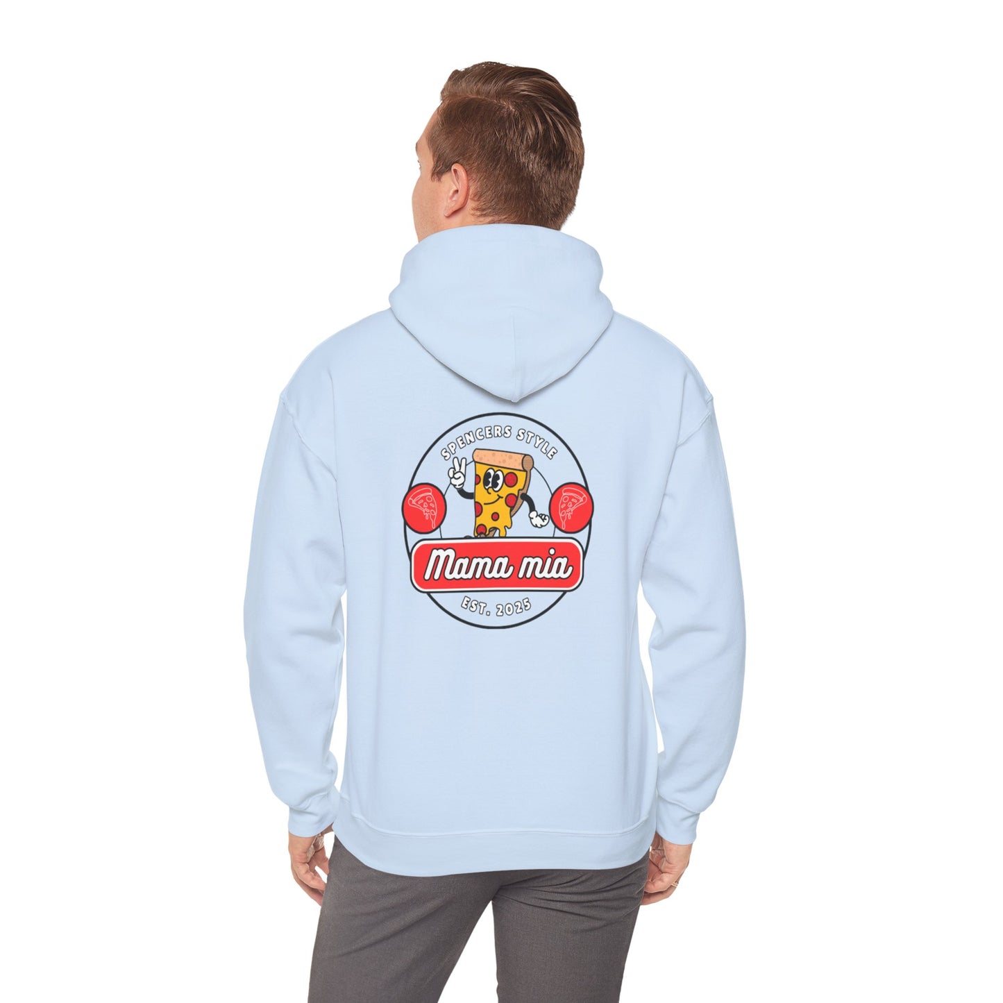 Pizza Style Unisex Heavy Blend™ Hoodie - Fun & Cozy Sweatshirt for Food Lovers