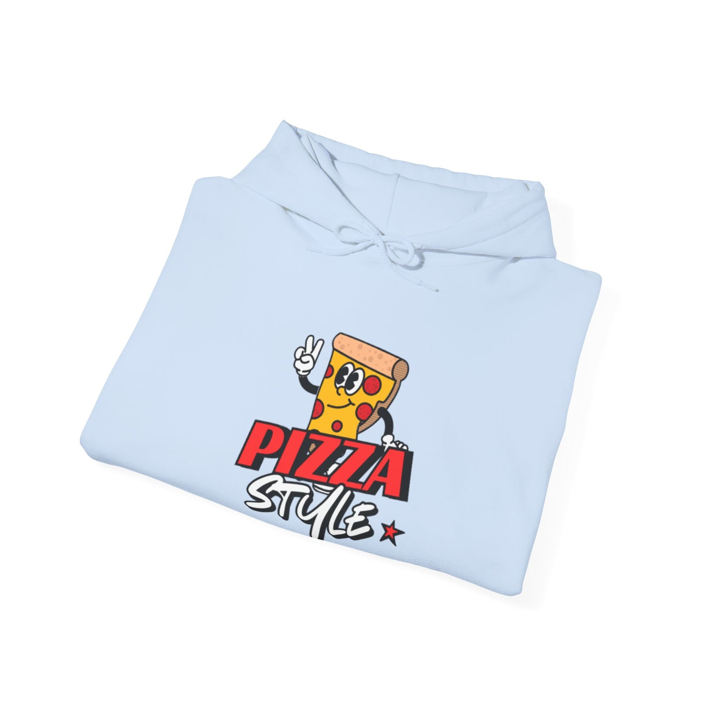 Pizza Style Unisex Heavy Blend™ Hoodie - Fun & Cozy Sweatshirt for Food Lovers
