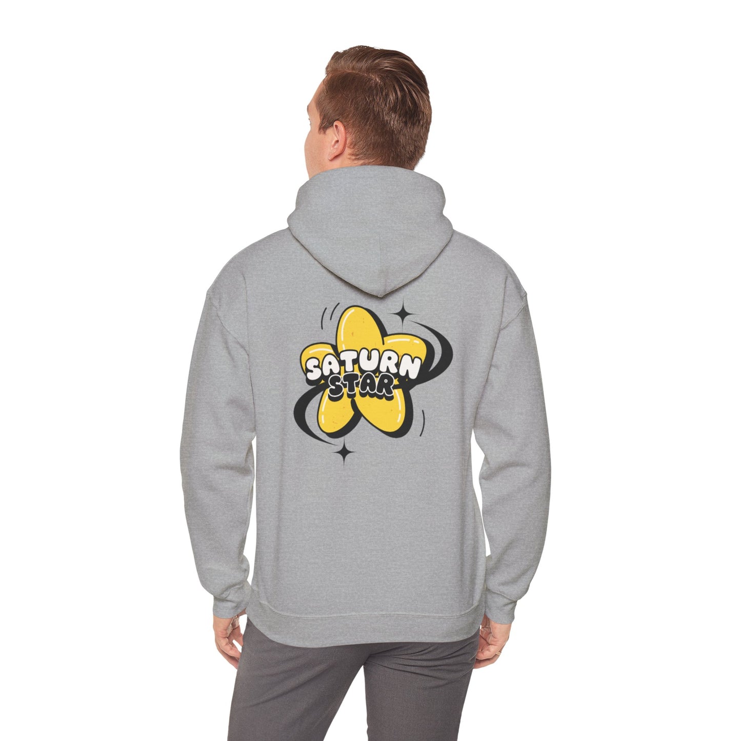 Retro Saturn Star Unisex Hoodie