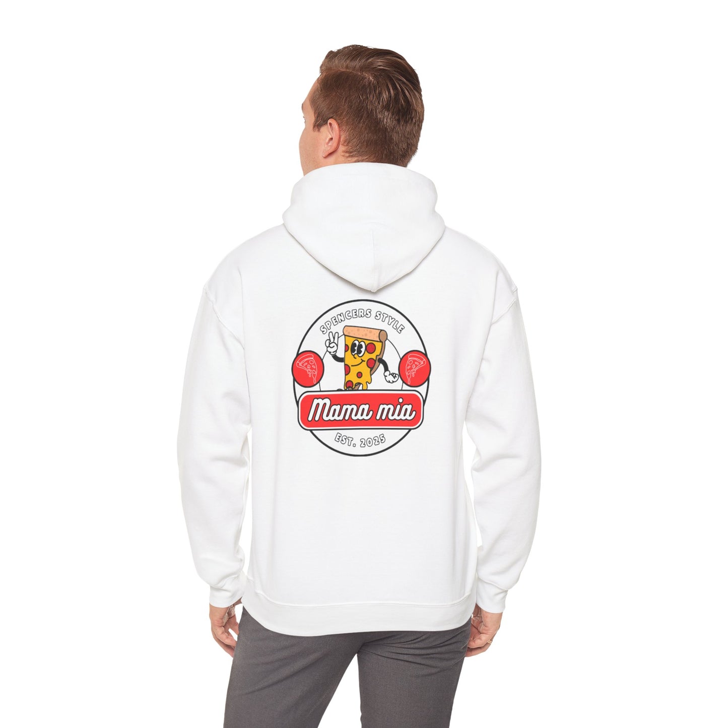 Pizza Style Unisex Heavy Blend™ Hoodie - Fun & Cozy Sweatshirt for Food Lovers