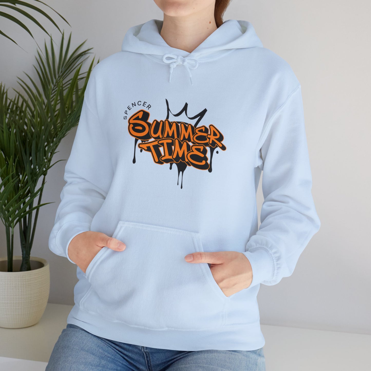 Summer Vibes Graphic Hoodie