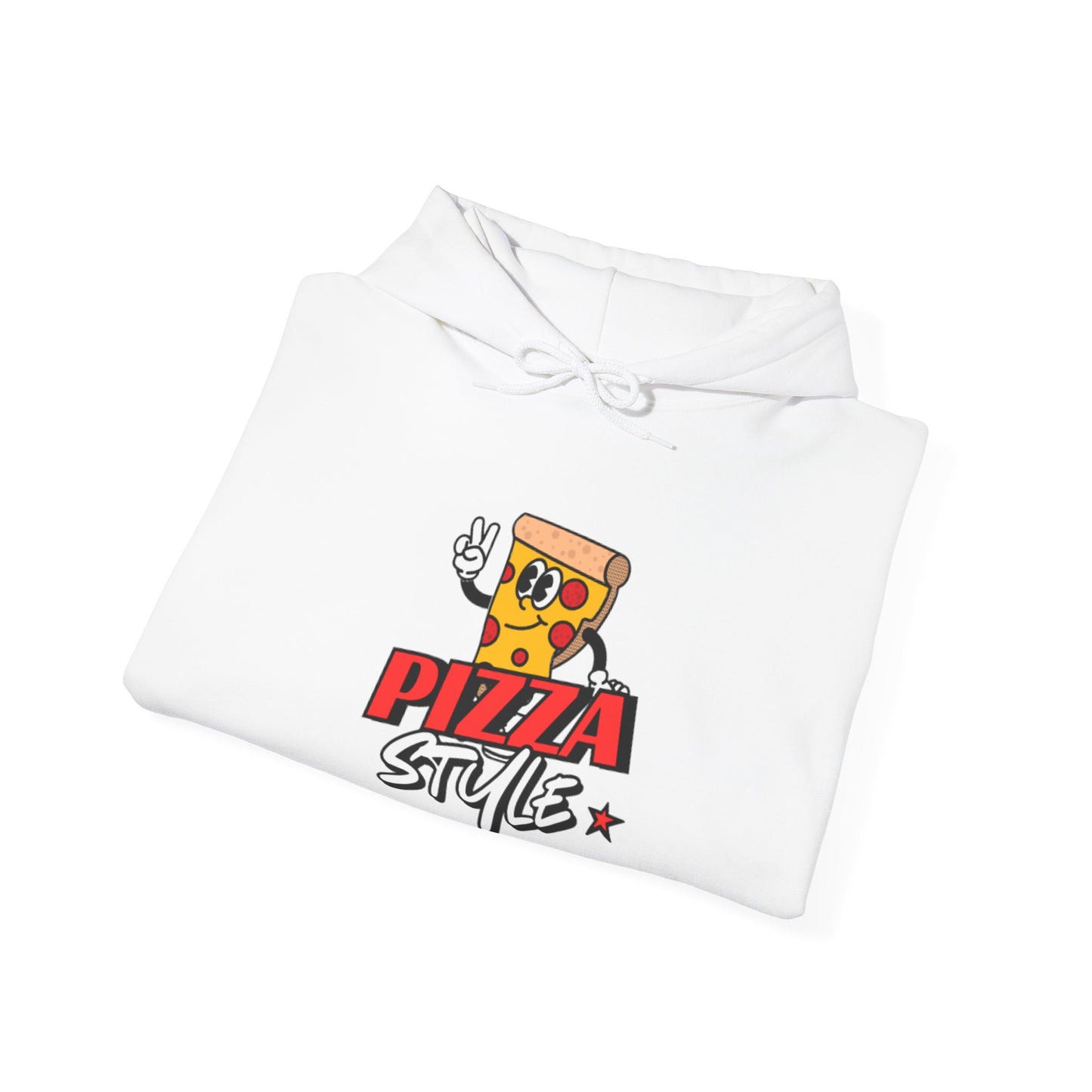 Pizza Style Unisex Heavy Blend™ Hoodie - Fun & Cozy Sweatshirt for Food Lovers