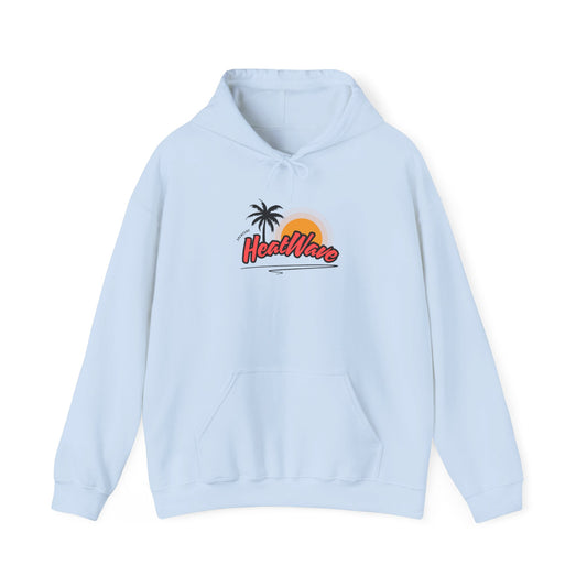 Summer Vibes Hooded Sweatshirt - 'HeatWave' Graphic