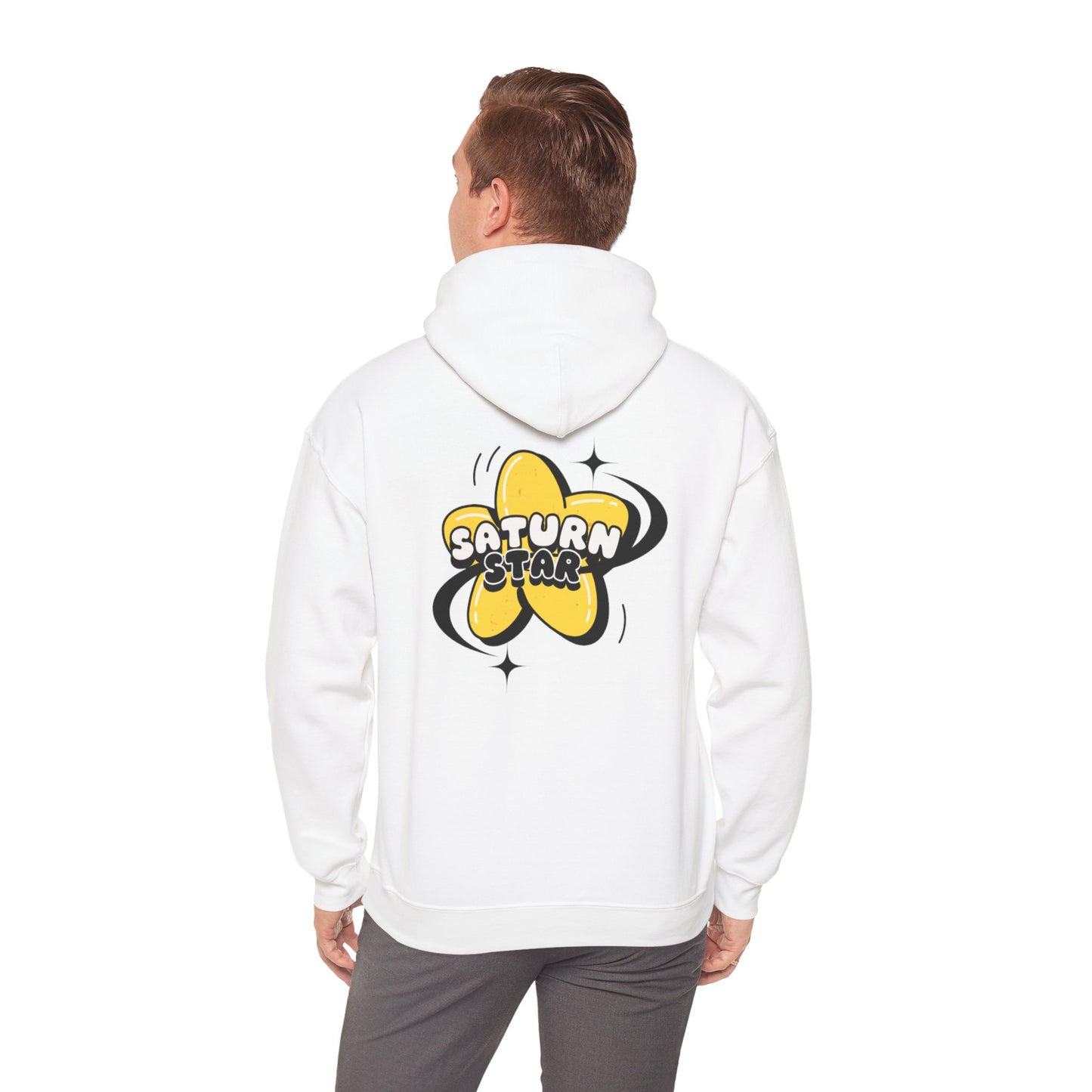 Retro Saturn Star Unisex Hoodie